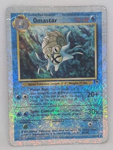 Omastar 58/110 Legendary Collection Holograma Inverso Raro Pokemon Juego de Cartas Coleccionables Nintendo - Imagen 1 de 4
