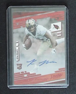 Rondale Moore Punti Extra Rosso AUTO RC 2021 Panini Prestige #220 - Foto 1 di 1