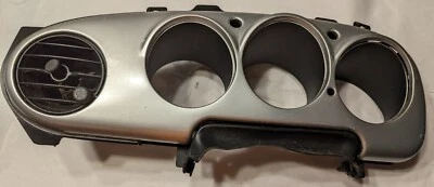 Moldura Chrysler PT Cruiser painel de instrumentos prata 2001 2002 2003 2004 2005 - Imagem 1 de 3