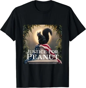Justice For Peanut The Squirrel Tee - Peanut Squirrel Unisex T-Shirt - Bild 1 von 4