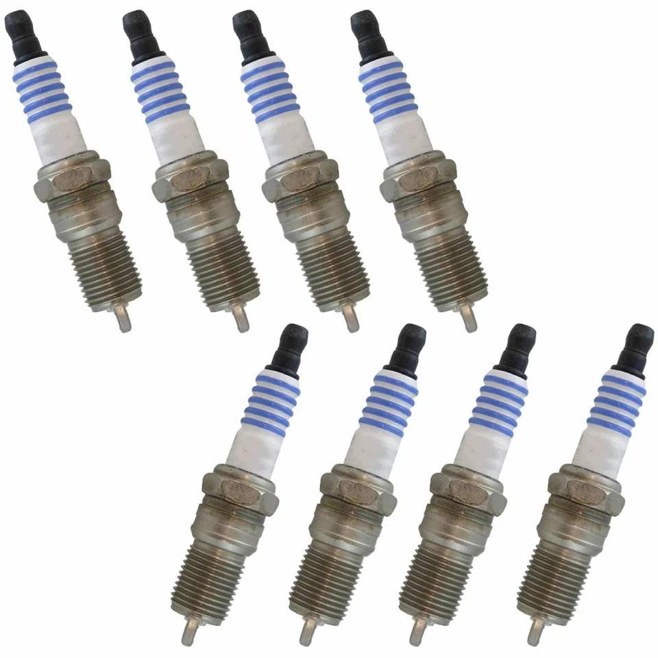 Kit de 8 bujías Motorcraft SP-493 para Chevy GMC Ford Lincoln Cadillac nuevo Foto 1 de 3