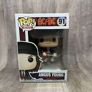 Funko Pop! Figura Vinilo Rocks AC/DC Angus Young #91: Caja Dañada - Imagen 1 de 10