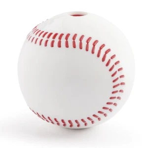 Planet Dog Durable Treat Dispensing & Fetch Dog Toy - Baseball - Picture 1 of 5