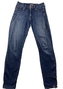 Mother High Waisted Looker Jeans Girl Crush Size 26 x 28.5 Stretch Skinny READ - Picture 1 of 18