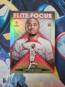 Christopher Nkunku - Elite Focus Parallel Card - TOPPS Superstars 22/23 - EF-CN - Picture 1 of 2