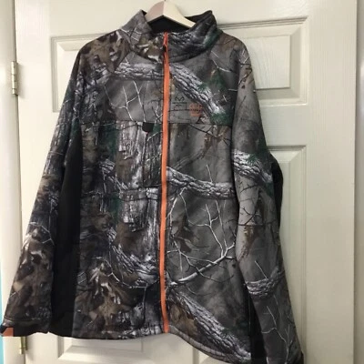 New Men’s Rocky 600378 Realtree Xtra Camo Athletic Mobility Softshell Jacket 2XL - Image 1 of 4