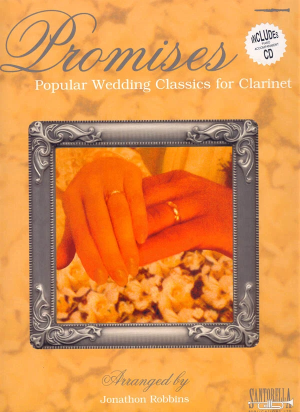 Promises Wedding Classics for Clarinet with CD * Ships from Publisher! - Image 1 of 1