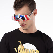 American Flag Sunglasses Funny US Flag Glasses Cheering Squad Props Party