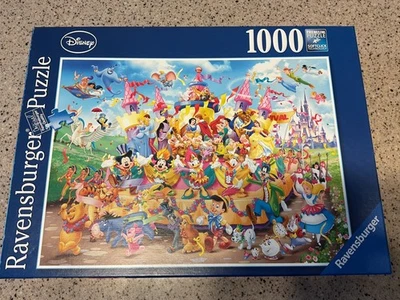 Quebra-cabeça Disney Ravensburger 1000 Peças Carnaval Mickey Minnie Usado Excelente Estado - Imagem 1 de 4