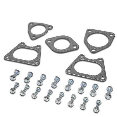 ALUMINUM EXHAUST MANIFOLD HEADER GASKET W/BOLTS FOR 2003-2007 HONDA ACCORD 3.0L - Image 1 of 4