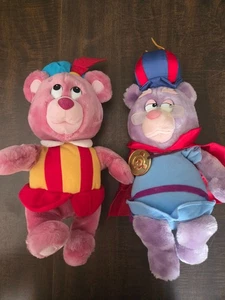 APPLAUSE DISNEY Vintage 1985 Gummi Bears Cubbi & Zummi Bear Stuffed Plush Toy - Picture 1 of 14
