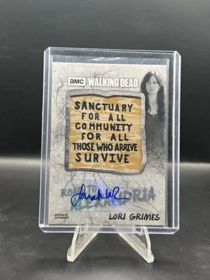 The Walking Dead 2018 Lori Grimes Road To Alexandria parches de ubicación automática 5/5  Foto 1 de 2
