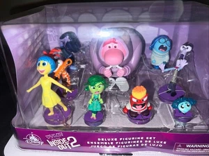 Disney Pixar Inside Out 2 Deluxe Figuren Spielset Cake Topper 9 Figuren - Bild 1 von 5