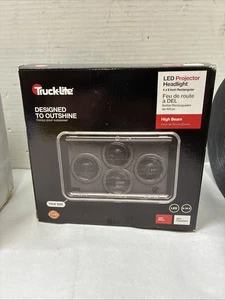 Truck Lite 37645C3 Headlight   Led Projector, 4X6 Rectangular, Clear, - Bild 1 von 2