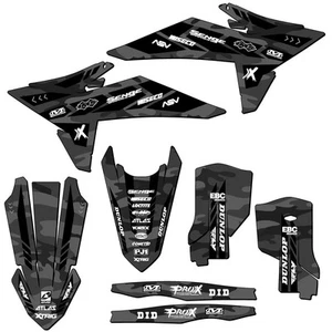 2025 XC APACHE Grey Senge Graphics Kit Compatible with KTM - Foto 1 di 10