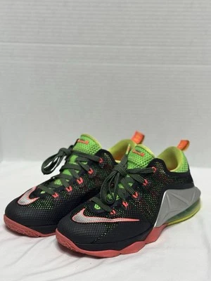 Nike  Lebron 12 Low Remix Basketball Sneakers Size 5.5Y  744547-003 EUC - Image 1 of 4