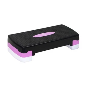 Adjustable 2-Level Aerobic Stepper Platform for Home & Gym Fitness Workouts - Picture 1 of 13