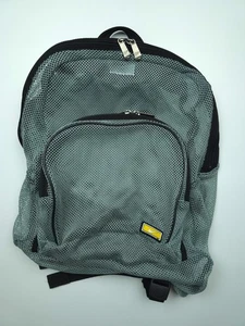 Y2K 2005 Nike Rucksack grau schwarz Full Mesh - Bild 1 von 13