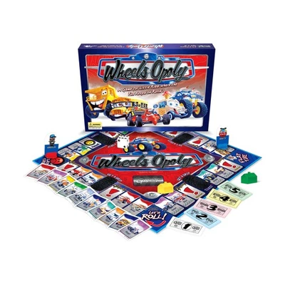 New - Late For The Sky Wheels-opoly - Ages 5-8 | 2-4 players - Image 1 of 3