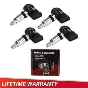 4X ALL IN 1 Universal Programmable TPMS Sensor 315&433MHz METAL Stem For 4PCS - Picture 1 of 13