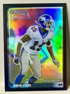 2003 Bowman Chrome David Tyree RC Refractor 100/500 #204 - Picture 1 of 5