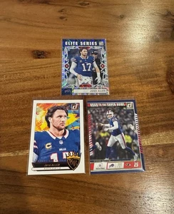 Josh Allen Lot 2025 Panini Donruss Elite Series Foil SP / Gridiron Kings + NRMT+ - Picture 1 of 2