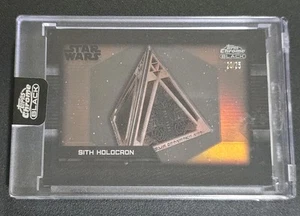 2024 Topps Star Wars Chrome Black DD-14 SITH HOLOCRON Orange /25 - Picture 1 of 2