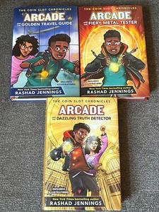 The Coin Slot Chronicles Series Books 2, 3, & 4 by Rashad Jennings, NEW HC  - Bild 1 von 7