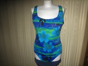 womens croft and barrow one piece swimsuit size 18 - Picture 1 of 7