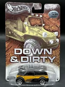 2003 Hot Wheels GIALLO DODGE M80 1/4 piumino e sporco SPEDIZIONE GRATUITA - Foto 1 di 3