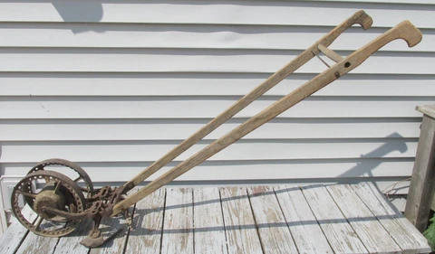 Planet Jr 1890s #1 Drill Seeder with cultivator hoes Sold for parts or repairs Cover