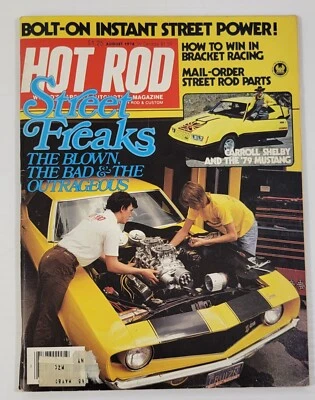 PV) Hot Rod Magazine August 1978 Volume 31 Issue 8 Chevrolet Ford Dodge Mopar - Image 1 of 4
