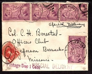 EDSROOM-123 MAJ GEN C H BONESTEEL COLLECTION SPECIAL DELIVERY 1937 - Picture 1 of 1