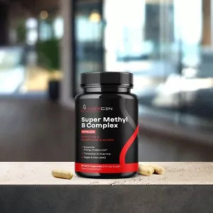 Methylated B Complex Vitamin Supplement - Bioactive Methyl B Complex w/5-MTHF.. - Picture 1 of 11