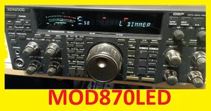 MOD870LED LCD DISPLAY KIT LED BackLight for KENWOOD TS-870S AT bitStork SP2AND - Zdjęcie 1 z 3