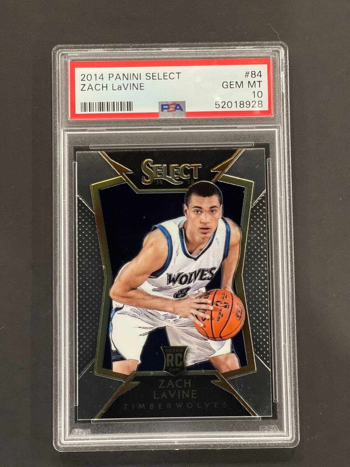 2014-15 Panini Select - ZACH LAVINE - #84 - PSA 10 - RC