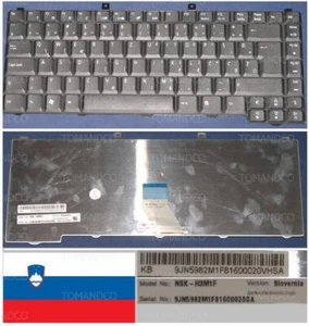 Tastiera Qwertz Svizzera Acer Aspire AS1400 1600 3500 3610 NSK-H3M1F - Afbeelding 1 van 1