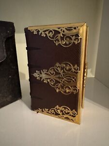 Book Of Common Prayer 1846 With Original Box And Metal Clasp *Excellent*