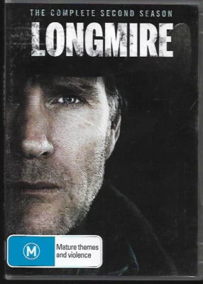 LONGMIRE THE COMPLETE SECOND SEASON SERIES TWO (2) GENUINE R4 DVD SET 3-DISC - Image 1 of 2