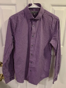 Express Langarm Hemd Herren Größe Small, 14-14 1/2 tailliert gebraucht - Bild 1 von 3