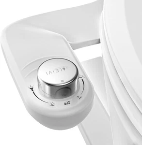 Attacco Bidet per WC - Spruzzatore Acqua Fresca Fredda Autopulente Ultra Sottile. - Foto 1 di 6