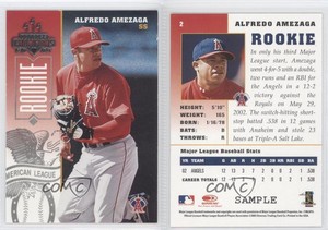 2003 Donruss Champions Sample Silver Alfredo Amezaga #2