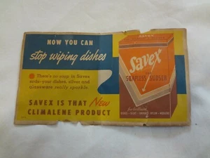 Savex vintage coupon - Picture 1 of 2