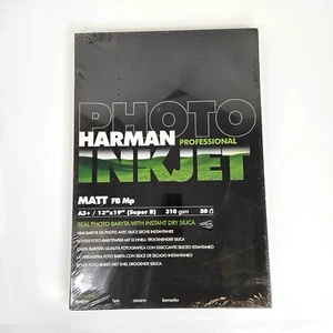 HARMAN A3+ Photo Inkjet Baryt Paper Instant Dry Silica Matt 50 Blatt 13x19 - Bild 1 von 10