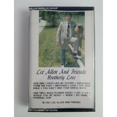 Lee Allen And Friends Brotherly Love Cassette New Sealed Foto 1 de 2