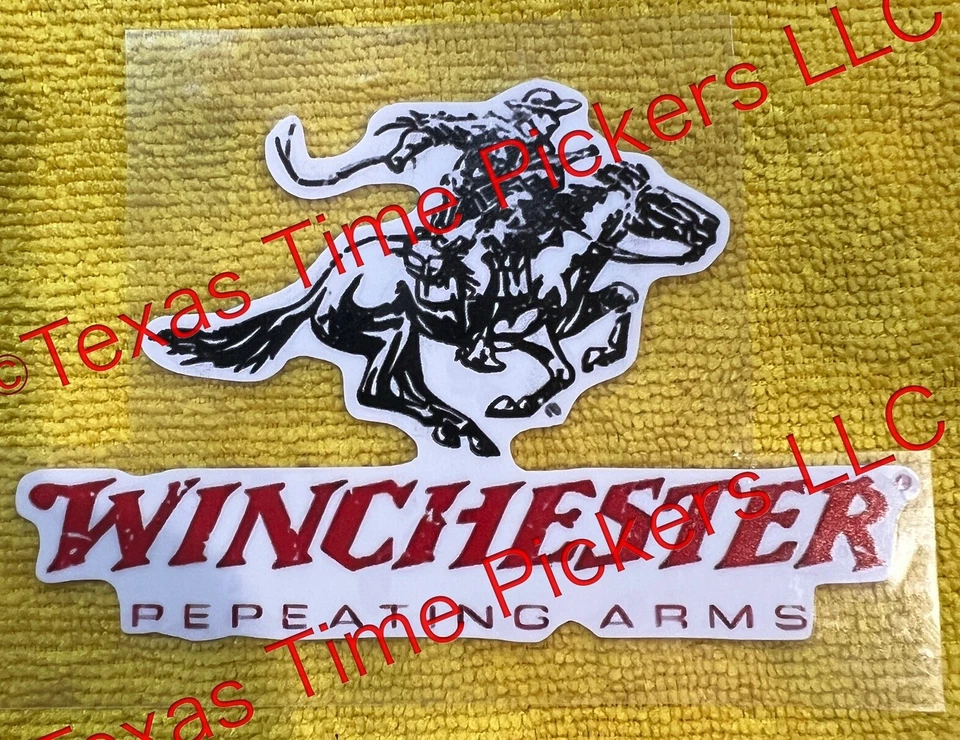 🔥Winchester Repeating Arms Vinyl Sticker Decal Rifle Shotgun Ammo Ammunition - Image 1 of 4