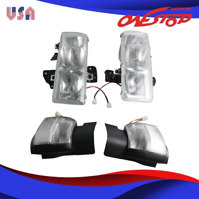 Faro y lámpara Connner izquierda+derecha para Nissan UD 1800-3300 1995-2010 con soporte Foto 1 de 4