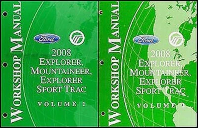 2008 Explorador Alpinista Tienda Manual Juego Ford Sport Trac Mercury Servicio - Imagen 1 de 3