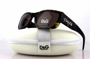 RARE NEW Authentic D&G Dolce & Gabbana Tortoise Brown Sunglasses DG 3012 502/73 - Picture 1 of 9
