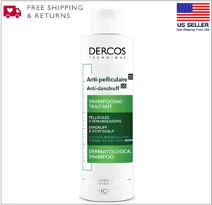 Champú de acción avanzada anticaspa Vichy Dercos cabello normal a graso - 200 ml - Imagen 1 de 3